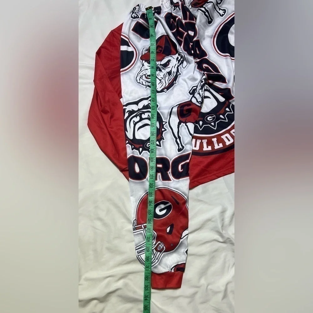 Georgia Bulldogs Youth Football Team Pajamas - Picture 4 of 10